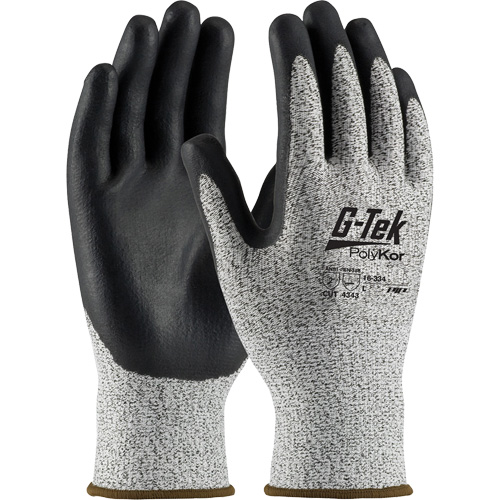 Gants r&eacute;sistants &agrave; la coupe G-Tek, T-petit, Calibre 13, Rev&ecirc;tement Nitrile, ASTM ANSI niveau A2/EN 388 niveau 3/EN 388 niveau B Distribution Jean Lapalme