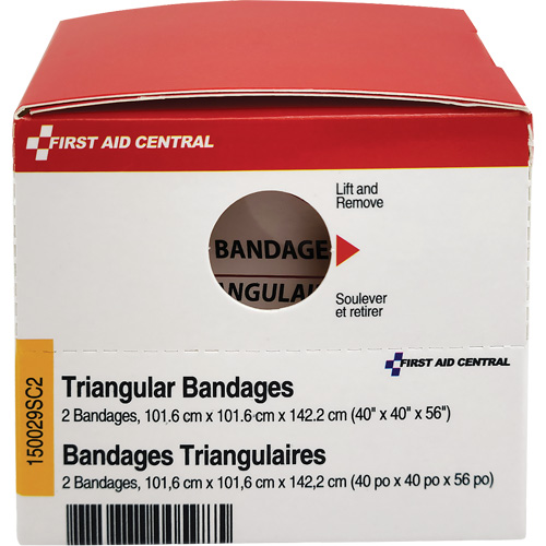 SmartCompliance&reg; Refill Triangular Bandages Distribution Jean Lapalme