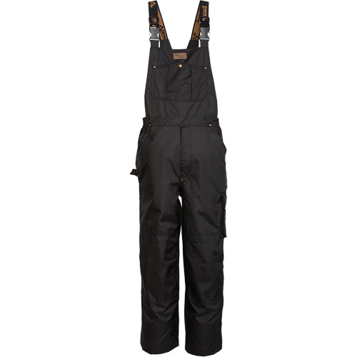 Pantalons &agrave; bretelles Thor 300D trilobal, Grand, Polyester, Noir Distribution Jean Lapalme