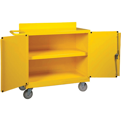 Chariot central de contr&ocirc;le des d&eacute;versements, 18" lo x 38,375" la x 36" h Distribution Jean Lapalme