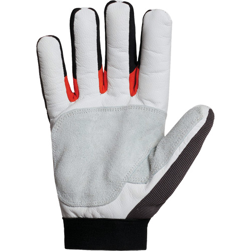 Gants de m&eacute;canicien Clutch Gear Thinsulate, Paume Cuir fleur de ch&egrave;vre/Cuir refendu, Taille Petit/7 Distribution Jean Lapalme
