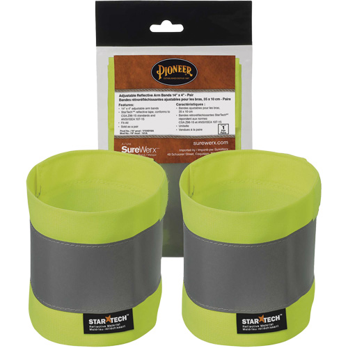 141A High-Visibility Adjustable Armbands Distribution Jean Lapalme