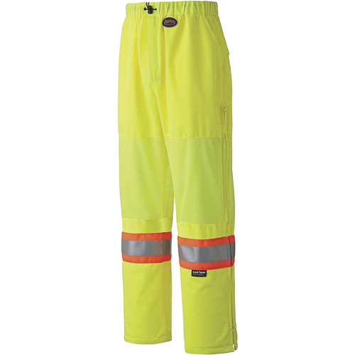 5999P Traffic Safety Pants, Polyester, X-Small, High Visibility Orange Distribution Jean Lapalme