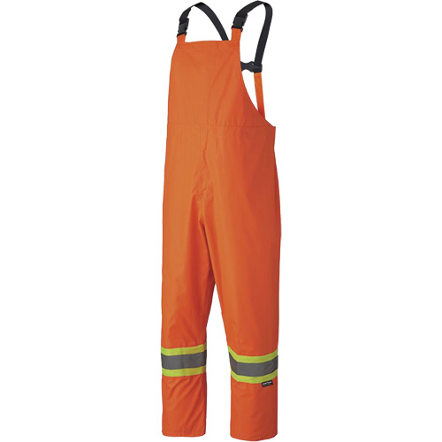 5608 Combinaison de pluie imperm&eacute;able 210D, Polyester/PVC, Petit, Orange haute visibilit&eacute; Distribution Jean Lapalme