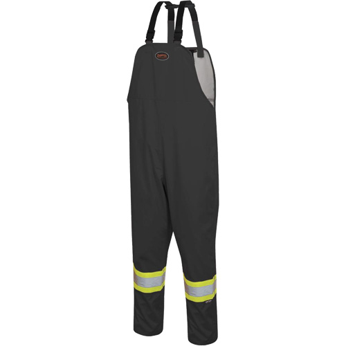 5629BK Salopettes The Rock 300D, Polyester, Petit, Noir Distribution Jean Lapalme