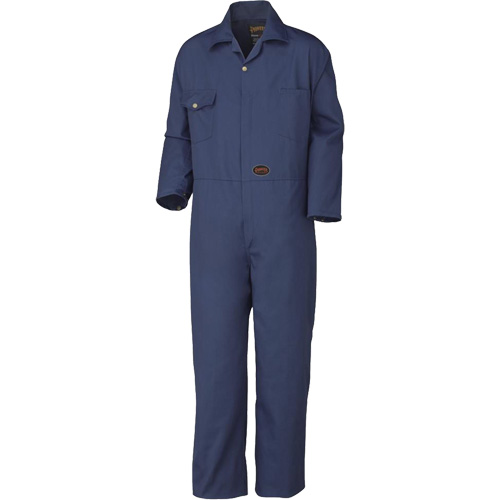 515T Coveralls with Zipper, Men's, Navy Blue, Size 40 Distribution Jean Lapalme