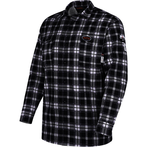 5781 Flame-Gard&reg; 100% Cotton Safety Shirt, Small, Multi-Colour Distribution Jean Lapalme