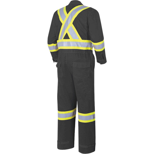 7702BKT FR-Tech&reg; Arc-Rated Coverall, Size 40 (Tall), Black, 10 cal/cm² Distribution Jean Lapalme