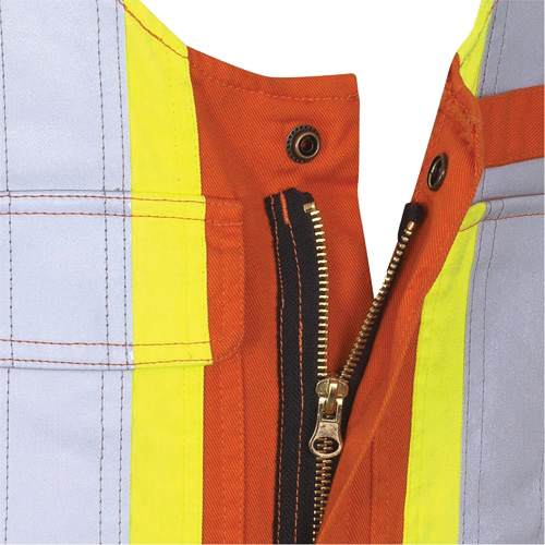 7712 Combinaison ignifuge FR-Tech, Petit, Orange haute visibilit&eacute; Distribution Jean Lapalme
