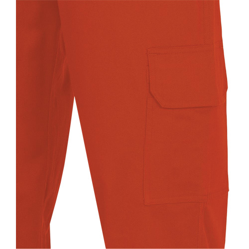 7765 Pantalon cargo de s&eacute;curit&eacute; haute visibilit&eacute; r&eacute;sistant aux arcs &eacute;lectriques FR-Tech 88/12, 32, x 34, Orange haute visibilit&eacute;, 10 cal/cm² Distribution Jean Lapalme