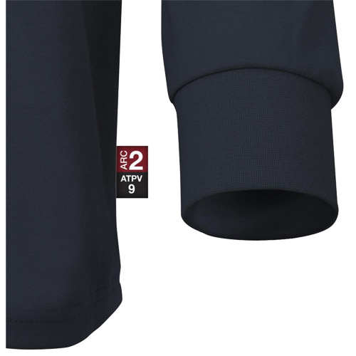 333 Flame-Resistant Long-Sleeved Shirt, Small, Navy Blue Distribution Jean Lapalme