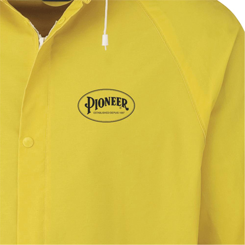 577J Veste imperm&eacute;able, Polyester/PVC, Petit, Jaune Distribution Jean Lapalme