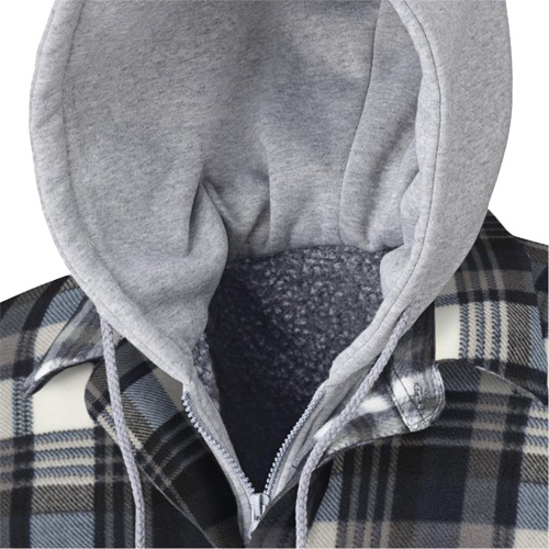 415BG Chemise &agrave; capuche matelass&eacute;e, Hommes, T-petit, Multicolore Distribution Jean Lapalme