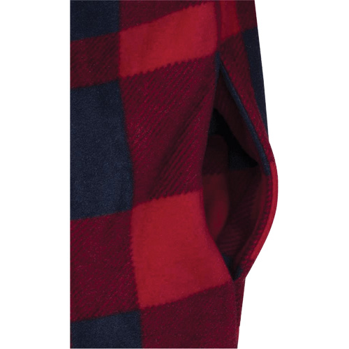 415RB Quilted Hooded Shirt, Men's, Small, Multi-Colour Distribution Jean Lapalme