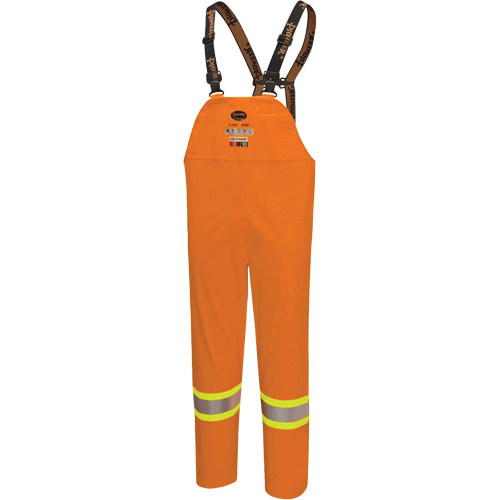 5882 Salopettes de s&eacute;curit&eacute; imperm&eacute;able ignifuge et contre les arcs, T-petit, Orange haute visibilit&eacute; Distribution Jean Lapalme