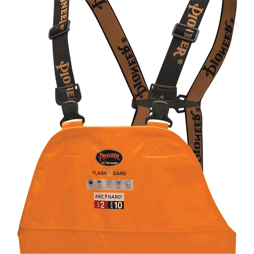 5882 Salopettes de s&eacute;curit&eacute; imperm&eacute;able ignifuge et contre les arcs, T-petit, Orange haute visibilit&eacute; Distribution Jean Lapalme