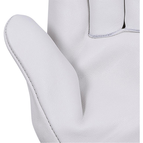 535G Gants de chauffeur beige, Petit, Paume en Cuir fleur de vache Distribution Jean Lapalme
