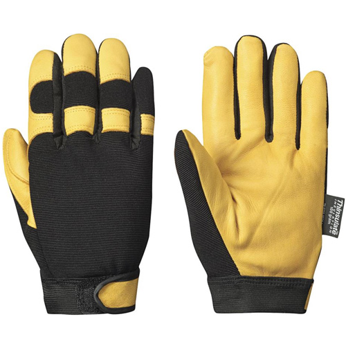 891 Gants ergonomiques isol&eacute;s de m&eacute;canicien, Paume Cuir fleur de ch&egrave;vre, Taille Petit Distribution Jean Lapalme