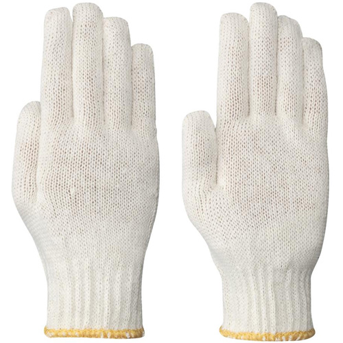 541 Gants doubl&eacute;s en tricot, Poly/coton, Grand Distribution Jean Lapalme