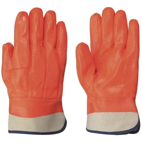 846 Lined Gloves, One Size, Foam PVC Coating, PVC Shell Distribution Jean Lapalme