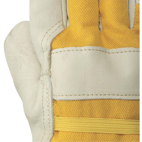 537FLRF Gants d'appareilleur isol&eacute;s, Taille unique, Paume en Cuir fleur de vache, Doublure en Boa Distribution Jean Lapalme