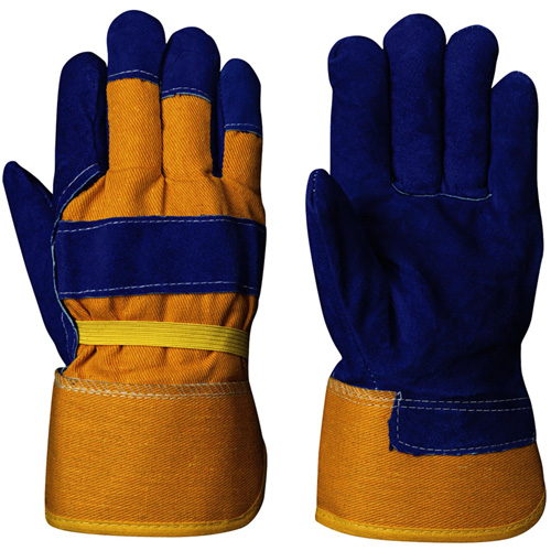 655 Gants d'appareilleur isol&eacute;s, Taille unique, Paume en Cuir de vache refendu, Doublure en Boa Distribution Jean Lapalme