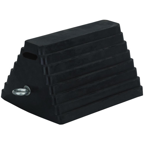 298 Cale de roue double face, 6" x 8", Noir Distribution Jean Lapalme