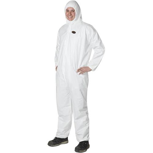 2055 Combinaison jetable, Petit, Blanc, Micropore Distribution Jean Lapalme
