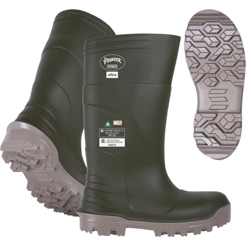 B105FUL.GR Bottes Pioneer Ultra, Polyur&eacute;thane, Embout Acier/Composite, Pointure 6, Semelle R&eacute;sistant aux perforations Distribution Jean Lapalme