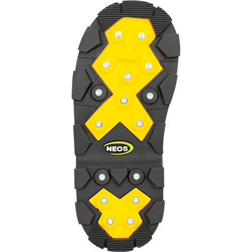 Couvre-chaussure &agrave; crampons avec talonni&egrave;re Voyager Glacier Trek, Nylon/Polyur&eacute;thane, Boucle, Convient &agrave; Hommes 5 - 6,5/Femmes 6 - 8 Distribution Jean Lapalme