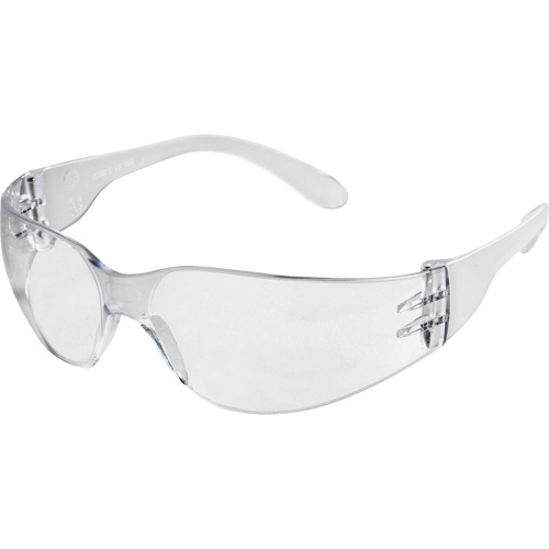 X300 Safety Glasses, Clear Lens, Anti-Scratch, ANSI Z87+/Meets/Exceeds CSA Z94.3 Distribution Jean Lapalme