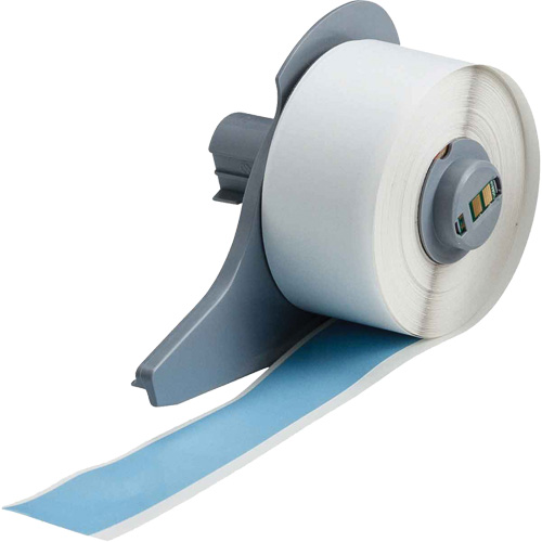 All-Weather Permanent Adhesive Label Tape, Vinyl, Blue, 1" Width Distribution Jean Lapalme