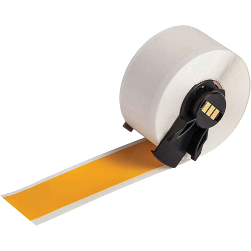Multi-Purpose Label Tape, Vinyl, Yellow, 1" Width Distribution Jean Lapalme