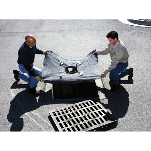 Recycled Ultra-Drain Guard&reg; Catch Basin Insert, Oil & Sediment, 48" L x 36" W Distribution Jean Lapalme