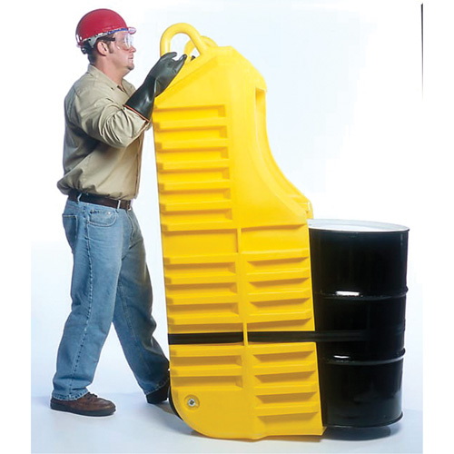 Chariot pour baril, 26,5'' lo x 26,5'' la x 5'' h, Cap. de d&eacute;versement 800 gal. US Distribution Jean Lapalme