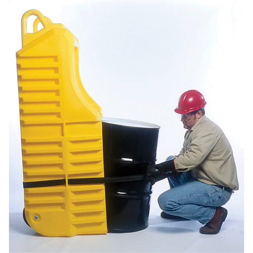 Chariot pour baril, 26,5'' lo x 26,5'' la x 5'' h, Cap. de d&eacute;versement 800 gal. US Distribution Jean Lapalme