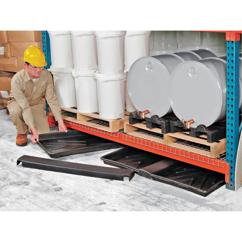 Triple-Tray Ultra-Rack Containment Tray&reg;, 72" L x 44" W x 2.8" H, 24 US gal. Spill Capacity Distribution Jean Lapalme