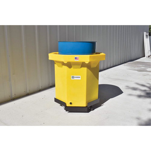 Ultra-Spill Collector &agrave; fond plat, 66 gal. US, Mobile Distribution Jean Lapalme