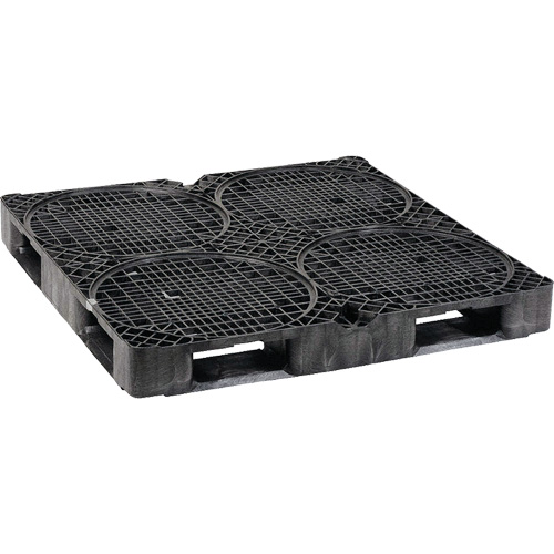 4-Drum Ultra-Spill King&reg; Drum Pallet (Only), 85 US gal. Spill Capacity, 48.8" x 48.8" x 5.5" Distribution Jean Lapalme