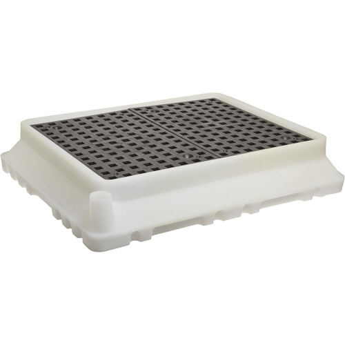 P4 Ultra-Spill Tray&reg;, 17" L x 21" W x 4" H, 2.9 US gal. Spill Capacity Distribution Jean Lapalme