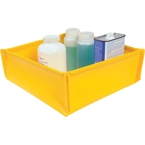 Flexible Ultra-Utility Tray, 12" lo x 12" la x 4,8" h, Cap. de d&eacute;versement 1,5 gal. US Distribution Jean Lapalme