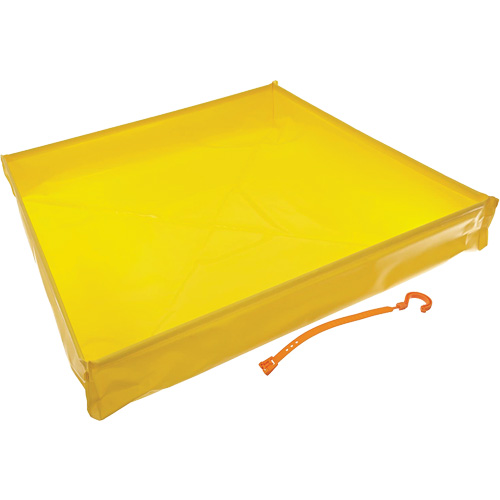 Flexible Ultra-Utility Tray, 30" lo x 30" la x 4,8" h, Cap. de d&eacute;versement 9,5 gal. US Distribution Jean Lapalme