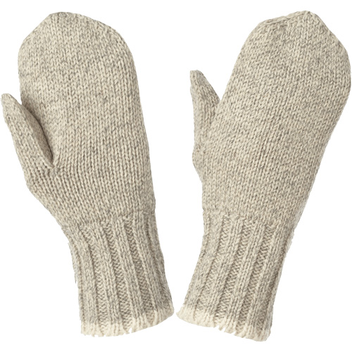 Brushed Rag Wool Lined Mitts, Size Large, Mitt Distribution Jean Lapalme