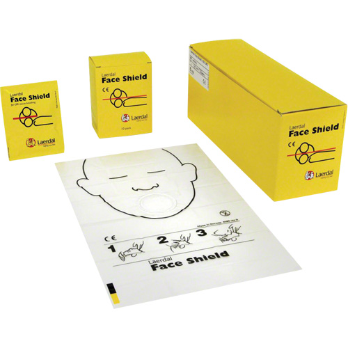 Laerdal&reg; Face Shield, Single Use Faceshield, Class 1/Class 2 Distribution Jean Lapalme