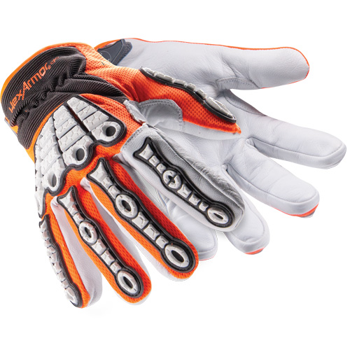 Chrome SLT&reg; Oasis 4073 Impact Gloves, 6/X-Small, Goatskin Palm, Hook & Loop Cuff Distribution Jean Lapalme