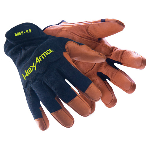 HeatArmor&reg; 5059 Welding Gloves, Grain Goatskin, Size Small/7 Distribution Jean Lapalme