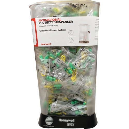 HL400 AM Corded Earplug Dispenser with LPF-30 Earplugs Canister Distribution Jean Lapalme