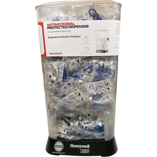HL400 AM Corded Earplug Dispenser with TFT-30 Earplugs Canister Distribution Jean Lapalme