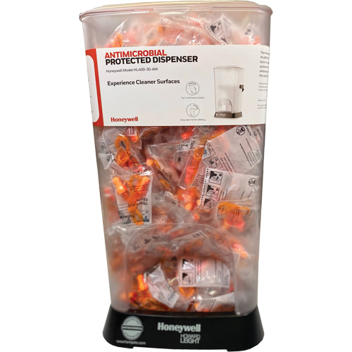 HL400 AM Corded Earplug Dispenser with TFP-30 Earplugs Canister Distribution Jean Lapalme