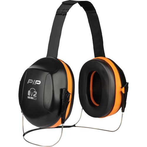 Dynamic V2 Passive Ear Muffs, Neckband, 25 NRR dB Distribution Jean Lapalme